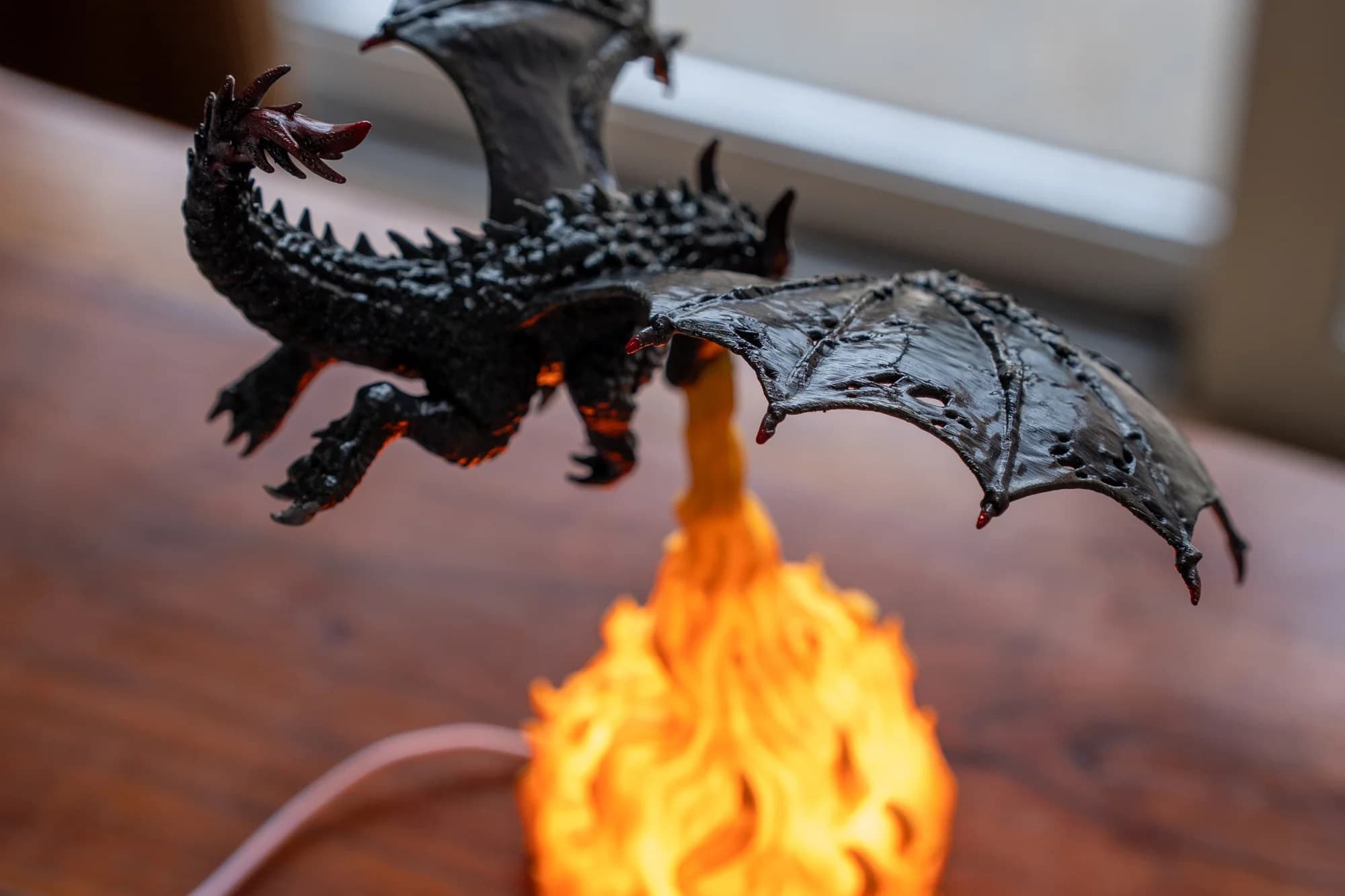 Spoolio Lampe Dragon Peint 03