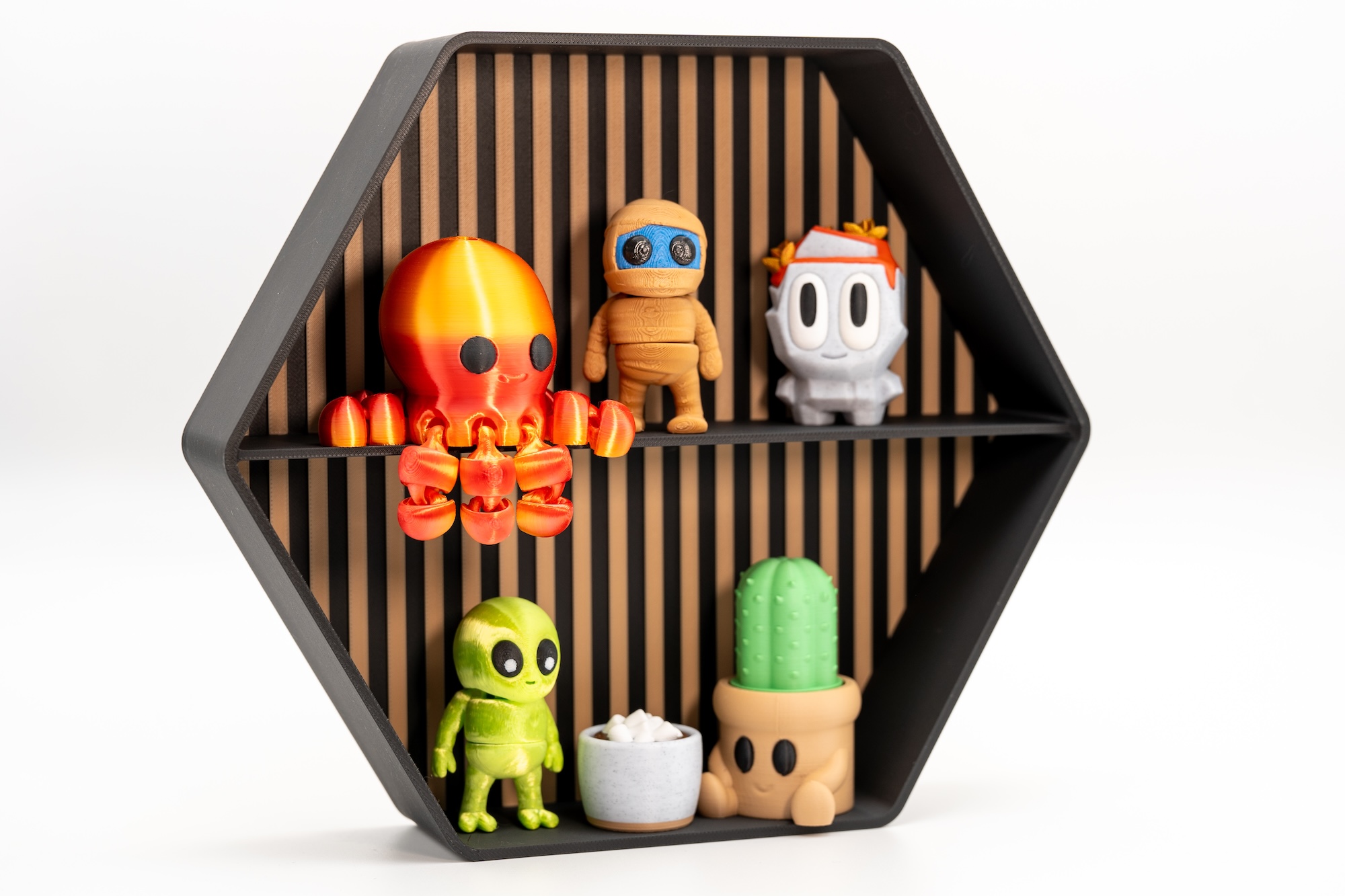 Spoolio Etagere Hexagone 2