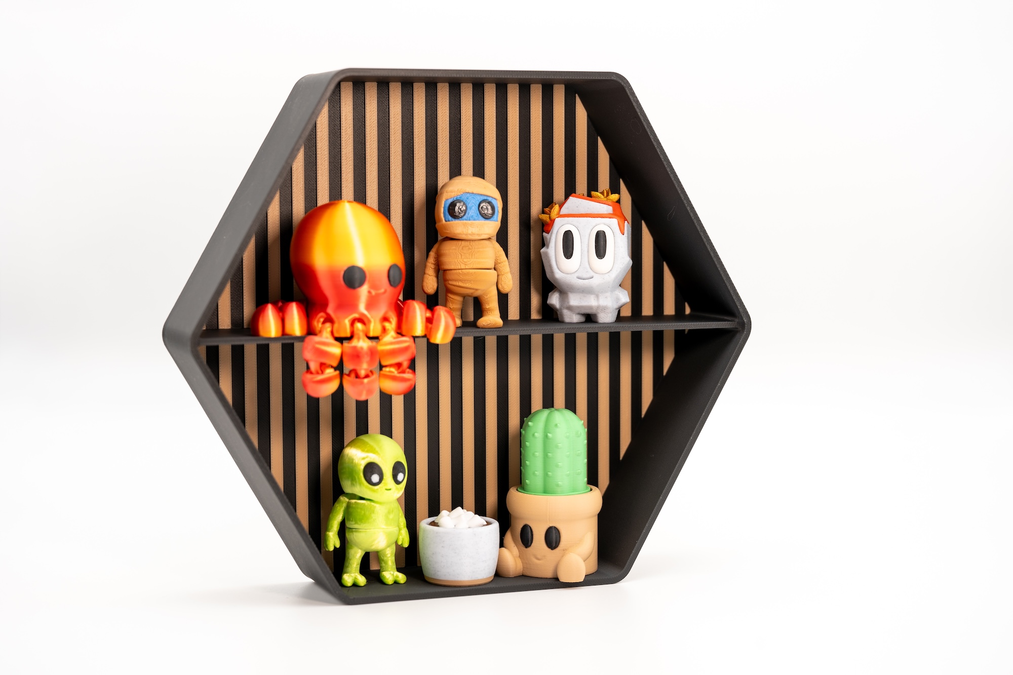 Spoolio Etagere Hexagone 3