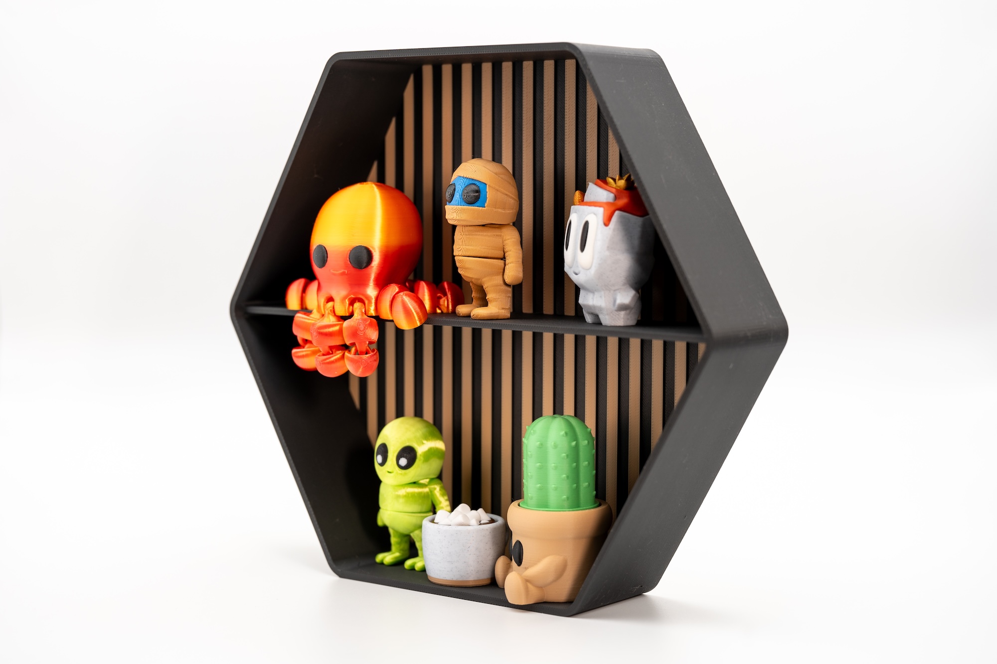 Spoolio Etagere Hexagone 5