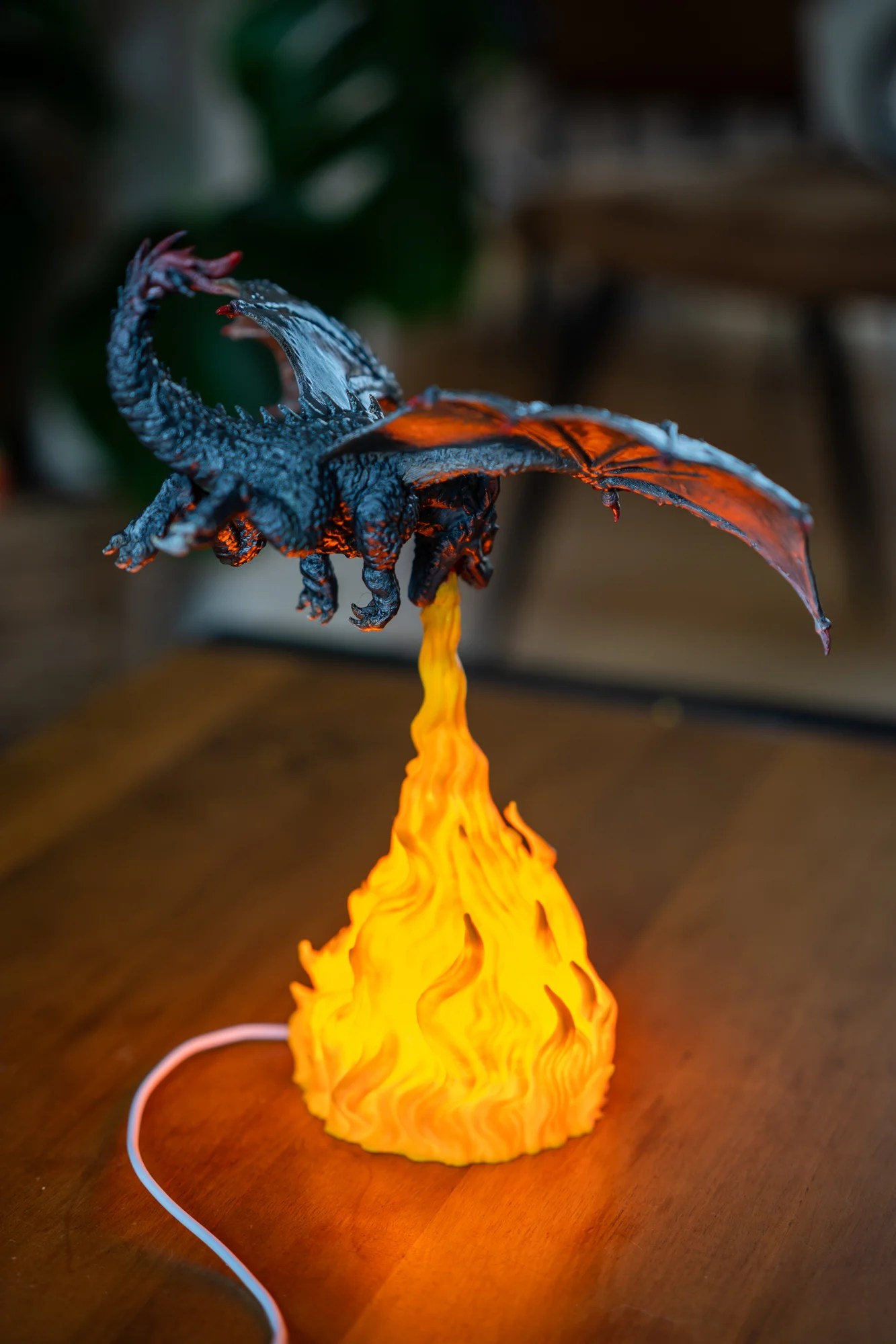 Spoolio Lampe Dragon Peint 04