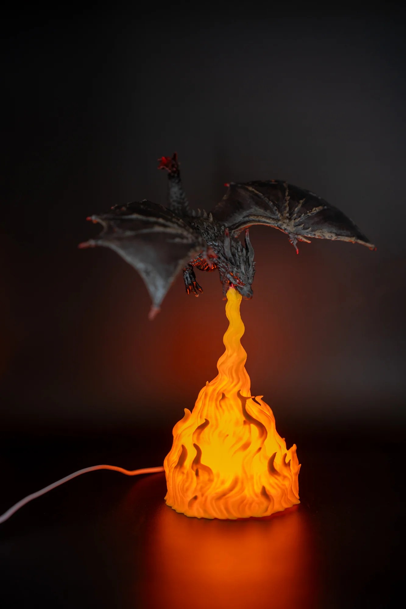 Spoolio Lampe Dragon Peint 11