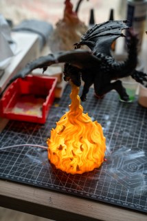 Spoolio Lampe Dragon Peint 22