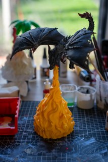 Spoolio Lampe Dragon Peint 25