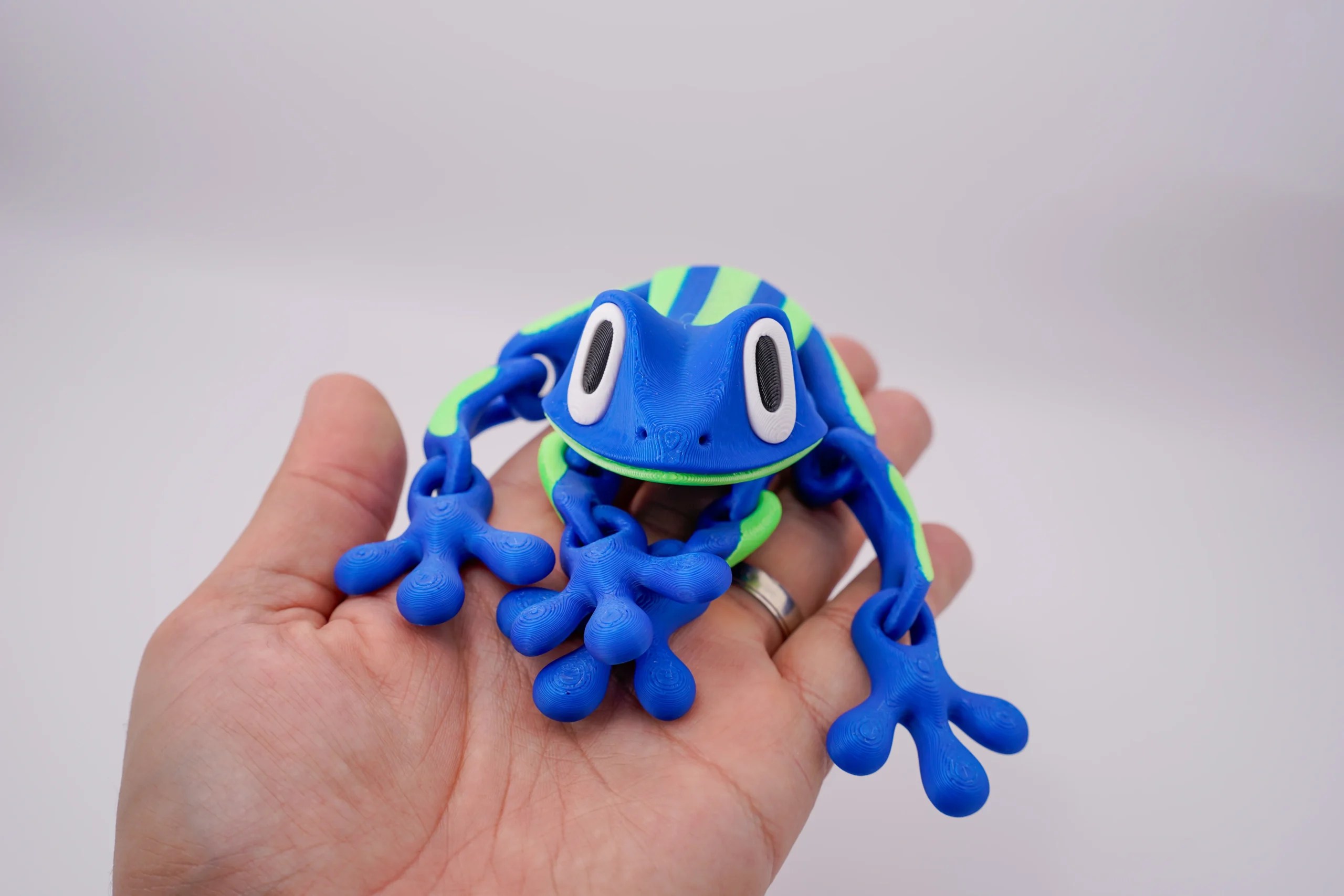 Spoolio Grenouille Aimantee articulée 5