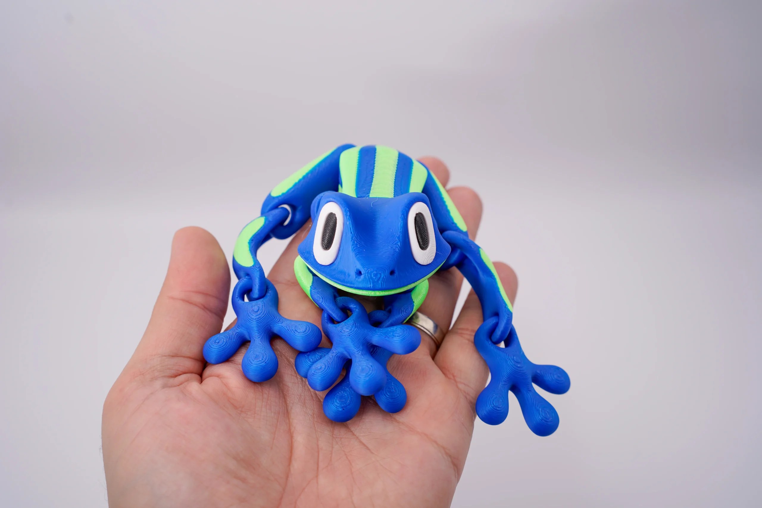 Spoolio Grenouille Aimantee articulée 6